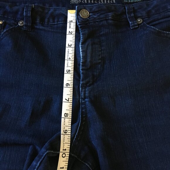 Santana Tummy Control Dark Blue Jeans For Women 16 - Picture 11 of 13